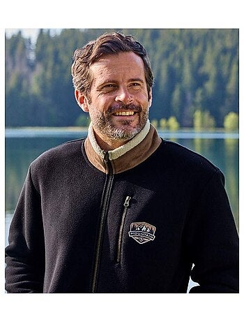 Blouson Polaire Doublé Sherpa - ATLAS FOR MEN