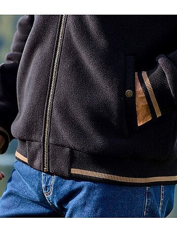 Blouson polaire doublé sherpa - atlas for men