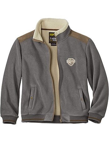 Blouson Polaire Doublé Sherpa Mountain - ATLAS FOR MEN