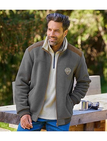Blouson Polaire Doublé Sherpa Mountain - ATLAS FOR MEN