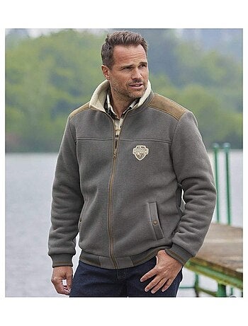 Blouson Polaire Doublé Sherpa Mountain - ATLAS FOR MEN