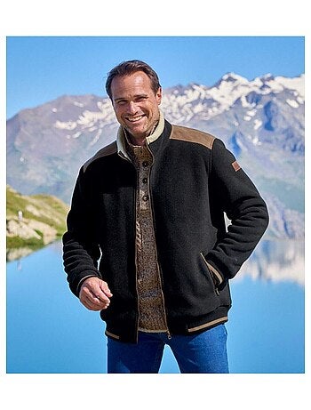 Blouson Polaire Doublé Sherpa Outdoor - ATLAS FOR MEN