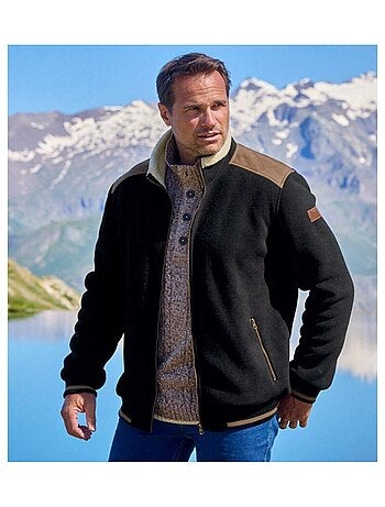 Blouson Polaire Doublé Sherpa Outdoor - ATLAS FOR MEN