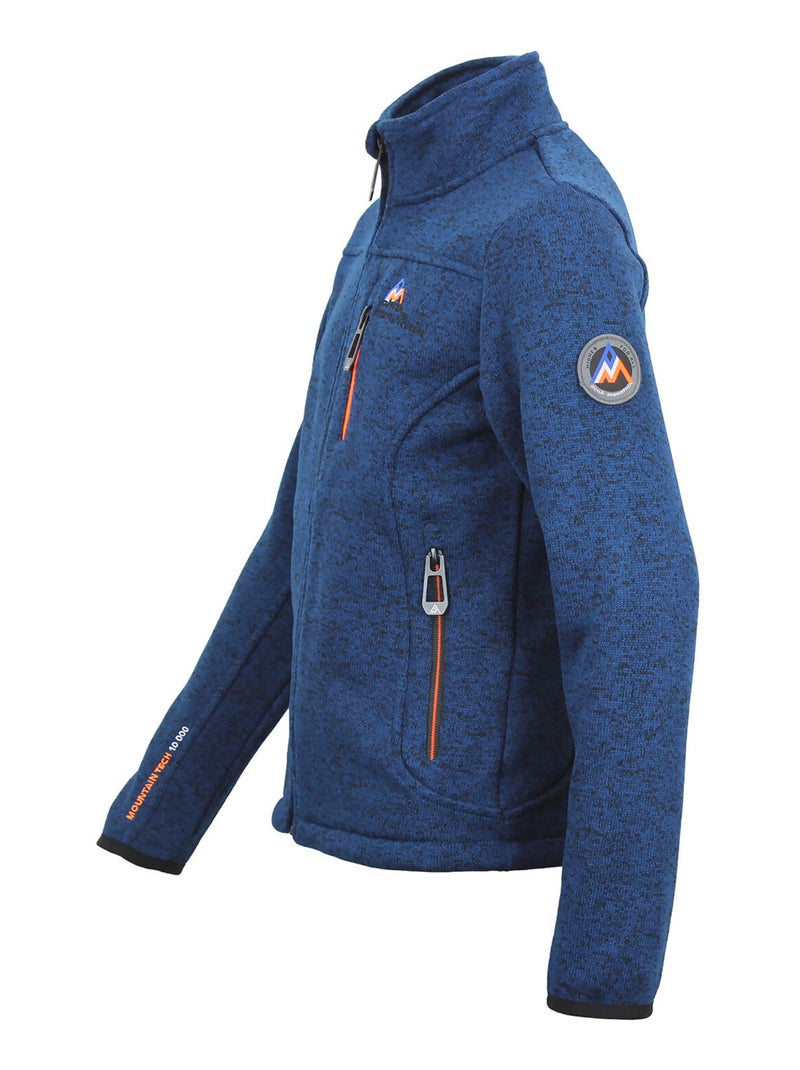 Blouson polaire ECEMO - PEAK MOUNTAIN Bleu marine - Kiabi