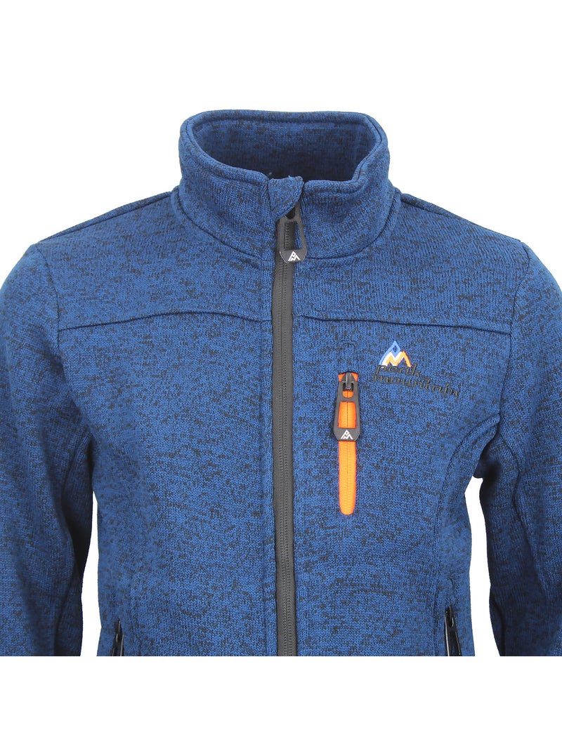 Blouson polaire ECEMO - PEAK MOUNTAIN Bleu marine - Kiabi