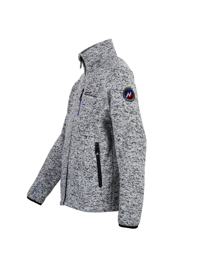 Blouson polaire ECEMO - PEAK MOUNTAIN Gris - Kiabi