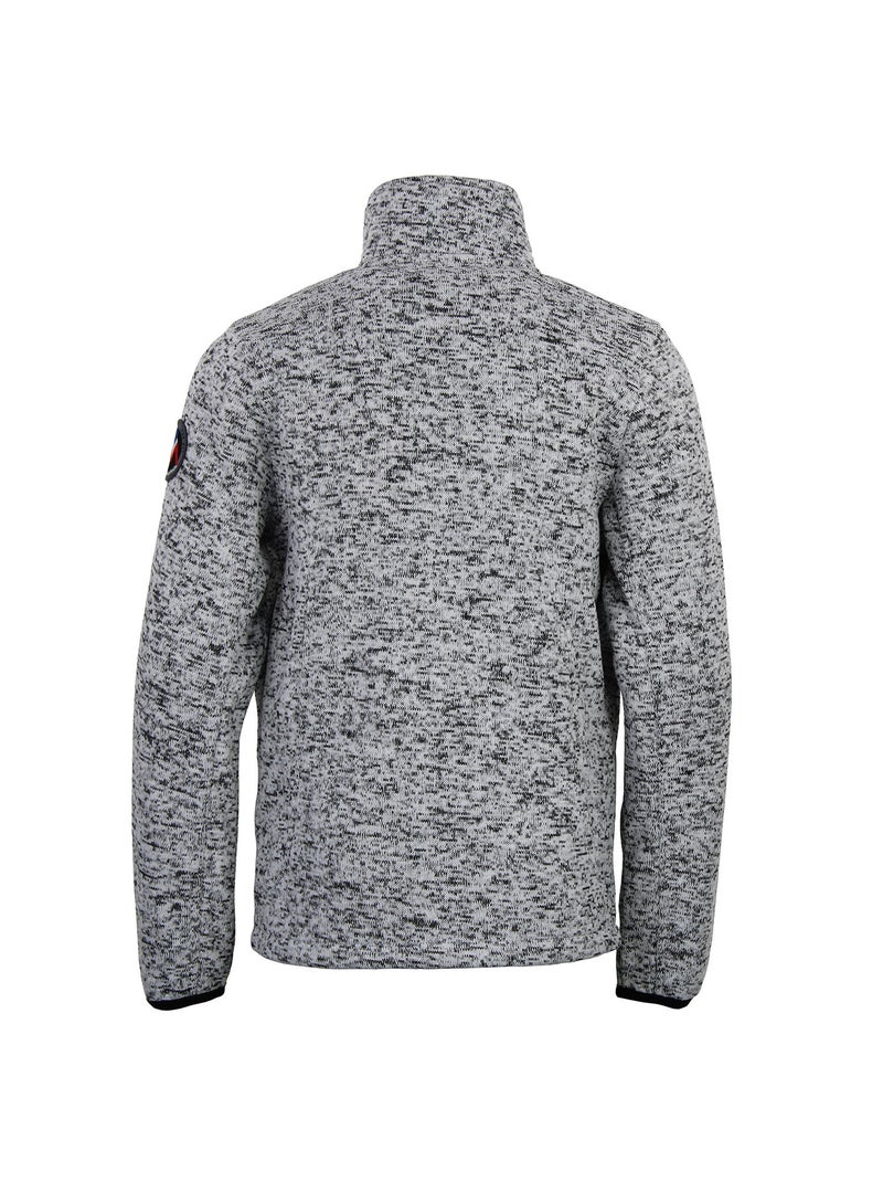 Blouson polaire ECEMO - PEAK MOUNTAIN Gris - Kiabi