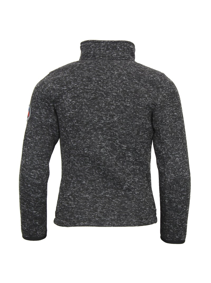 Blouson polaire ECEMO - PEAK MOUNTAIN Noir Noir - Kiabi