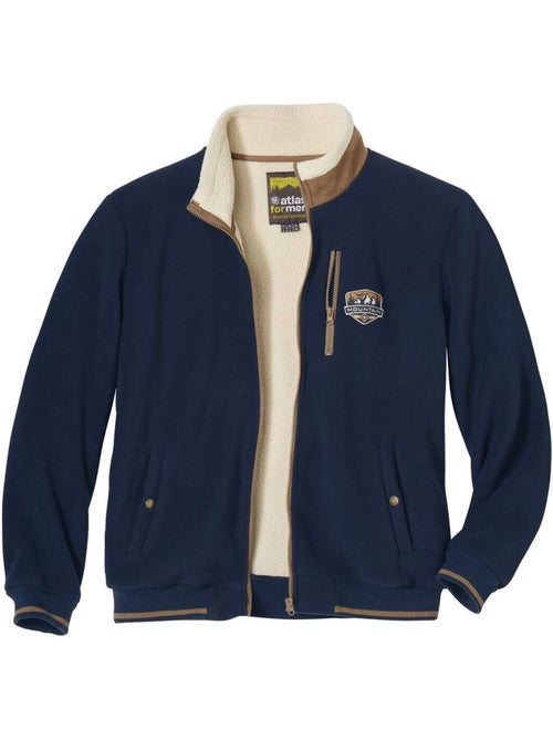 Blouson polaire et sherpa mountain - atlas for men - Kiabi Blouson polaire et sherpa mountain - atlas for men - Kiabi