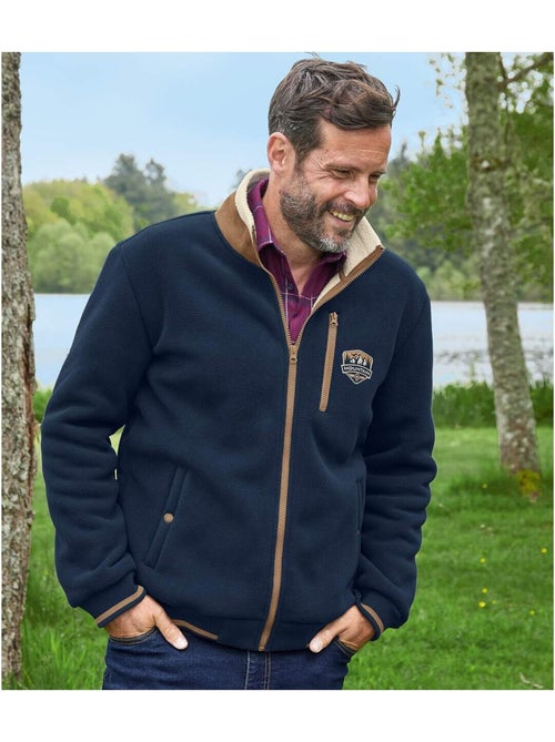 Blouson polaire et sherpa mountain - atlas for men - Kiabi Blouson polaire et sherpa mountain - atlas for men - Kiabi
