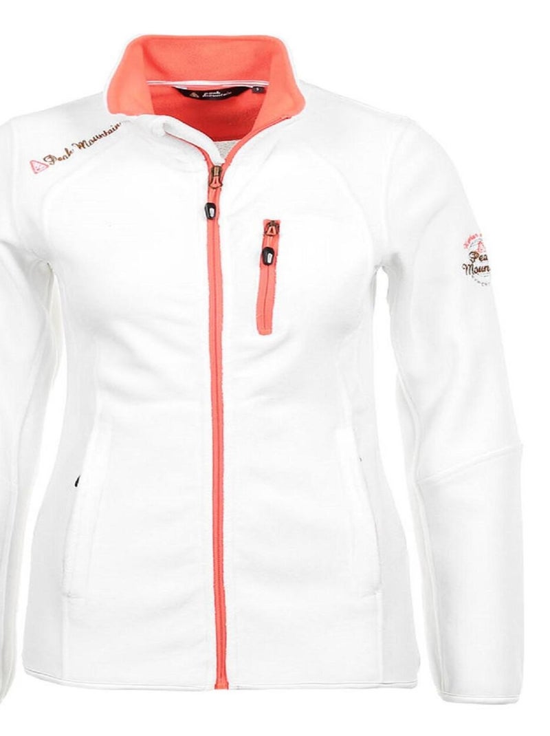 Blouson polaire femme ACALON Blanc - Kiabi