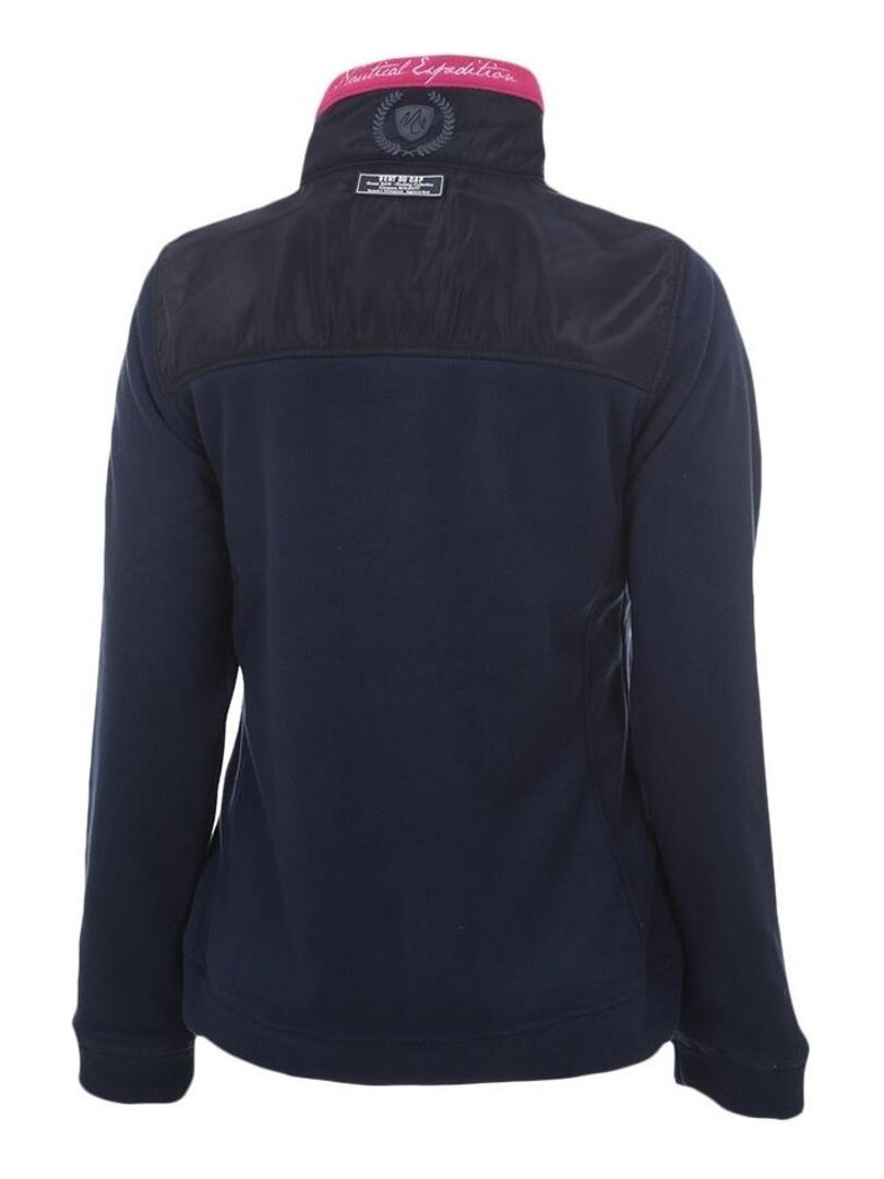 Sweat polaire femme AFONOR - Bleu marine - Kiabi - 23.92€