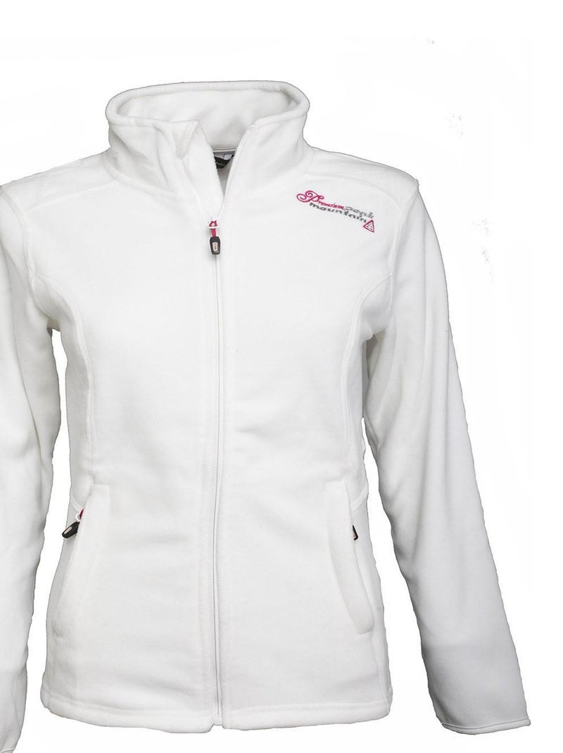 Blouson polaire femme ADARA Blanc - Kiabi