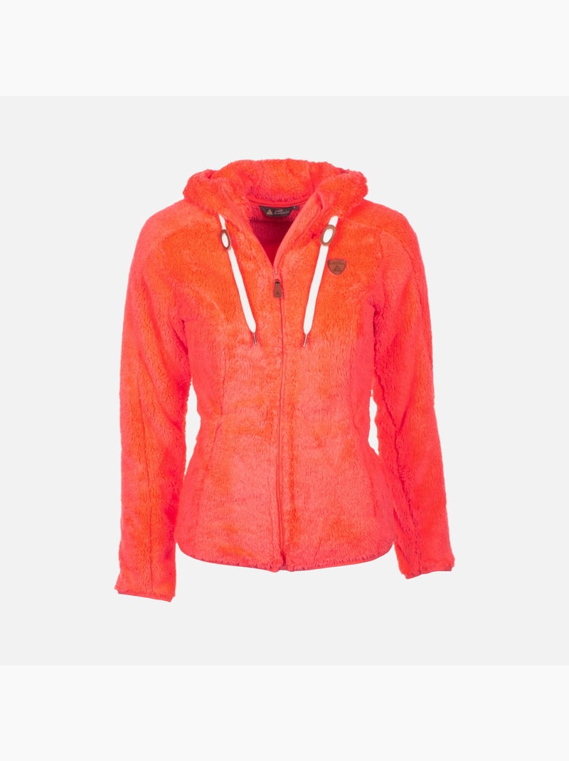 Blouson polaire femme ALANE - Orange corail - Kiabi - 44.90�?�