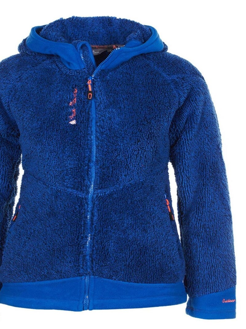 Blouson polaire femme ALMERIA Bleu - Kiabi