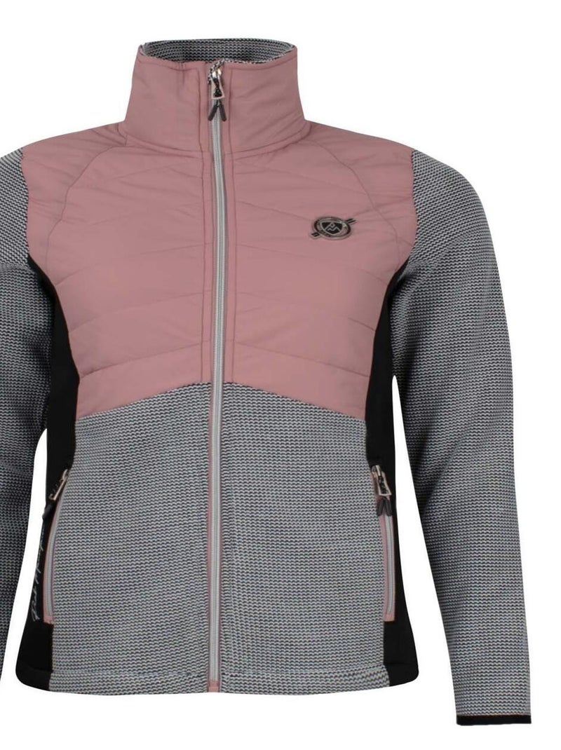 Blouson polaire femme ANAPLES Rose - Kiabi