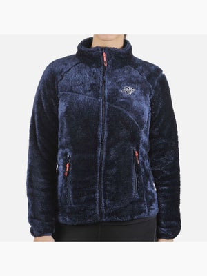 Blouson Polaire Femme ARIANO - Manches Longues - Chaud Et Doux - Style Montagne