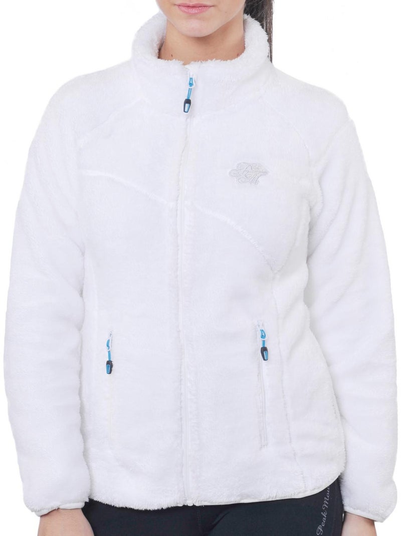 Blouson polaire femme ARIANE Blanc - Kiabi