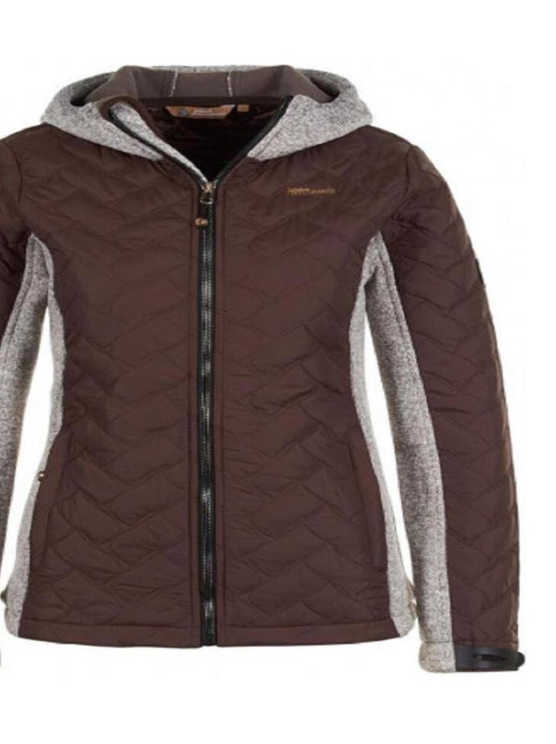 Blouson polaire femme AVA Marron - Kiabi