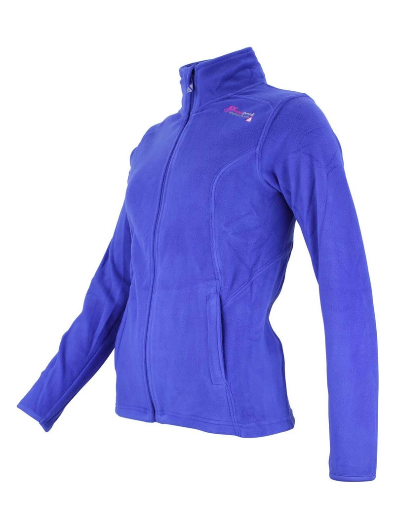 Blouson polaire fille FADARA - PEAK MOUNTAIN Violet - Kiabi