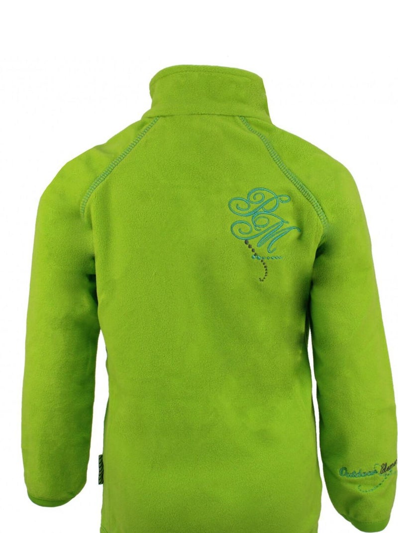 Blouson polaire fille FAFONE - PEAK MOUNTAIN Vert - Kiabi