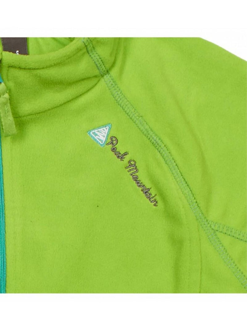 Blouson polaire fille FAFONE - PEAK MOUNTAIN Vert - Kiabi