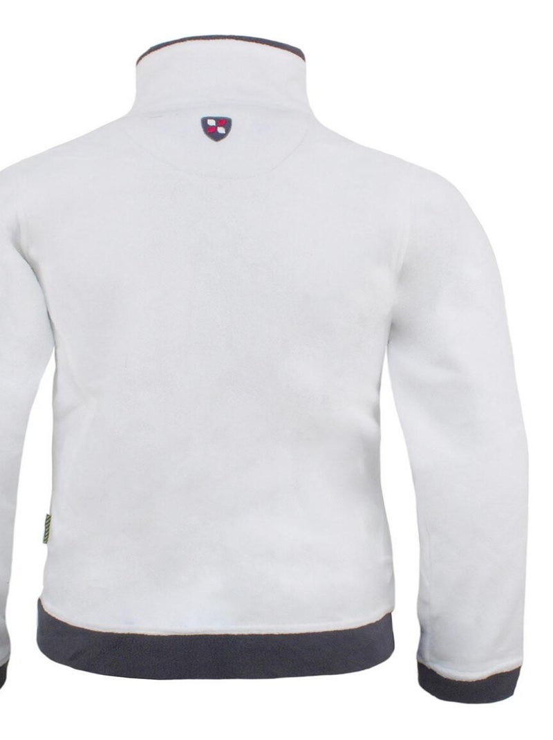 Blouson polaire fille FARIL - PEAK MOUNTAIN Blanc - Kiabi