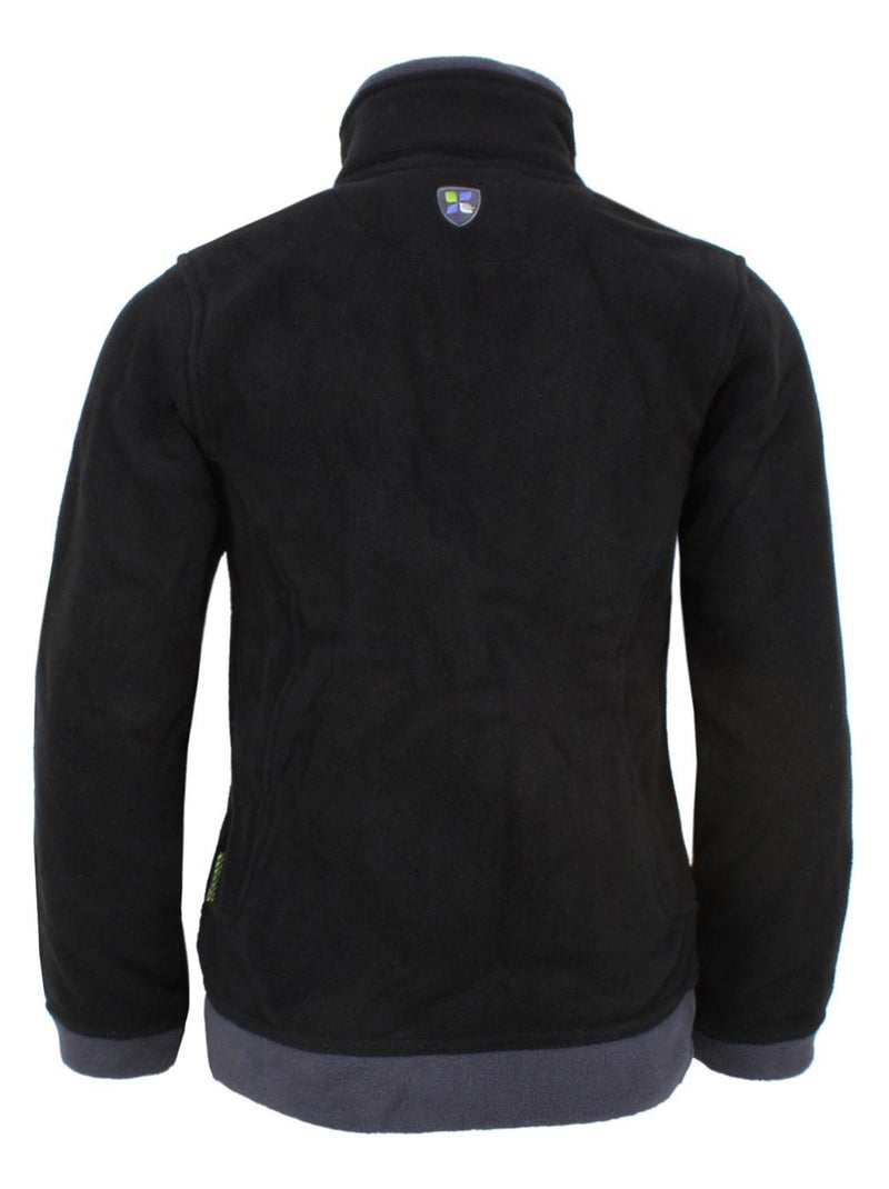 Blouson polaire fille FARIL - PEAK MOUNTAIN Noir Noir - Kiabi