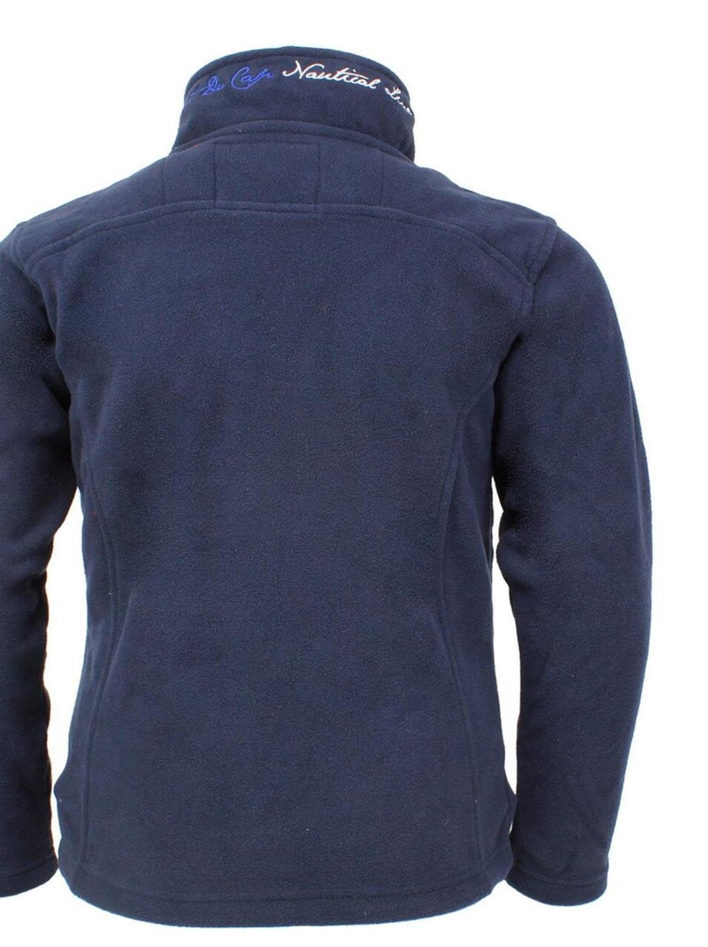 Blouson polaire fille FASA - VENT DU CAP Bleu marine - Kiabi