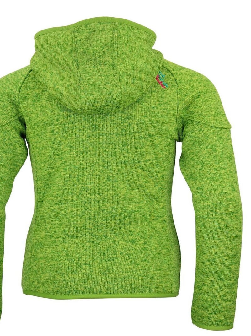 Blouson polaire fille FATORA - PEAK MOUNTAIN Vert - Kiabi