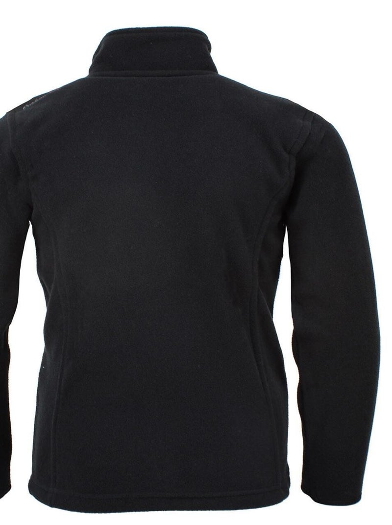 Blouson polaire fille GACESARE - PEAK MOUNTAIN Noir Noir - Kiabi