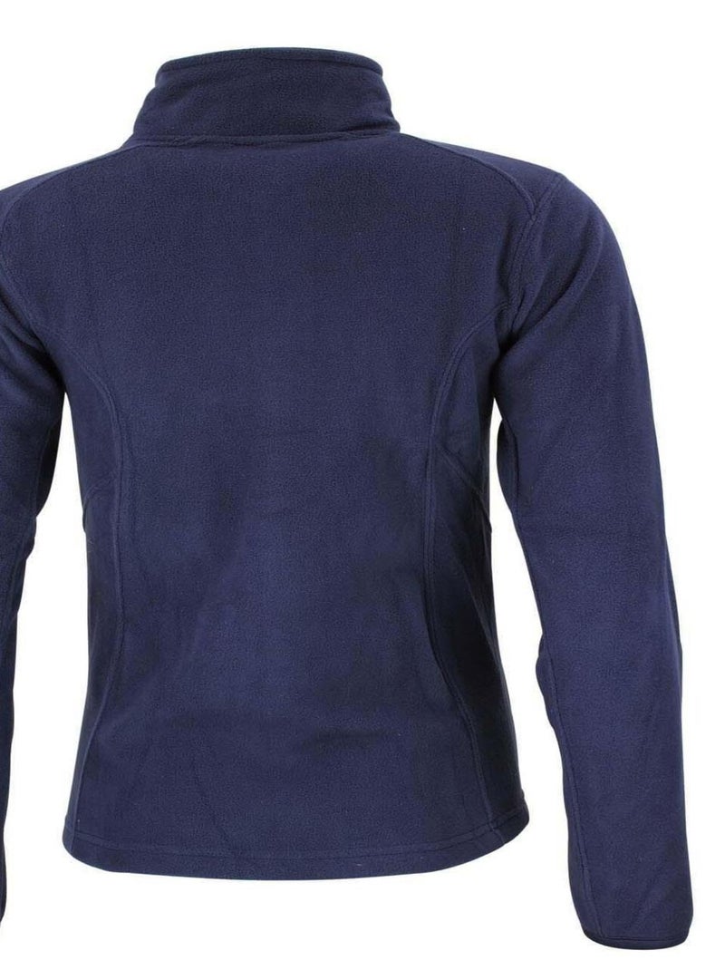 Blouson polaire fille GADARA - PEAK MOUNTAIN Bleu marine - Kiabi