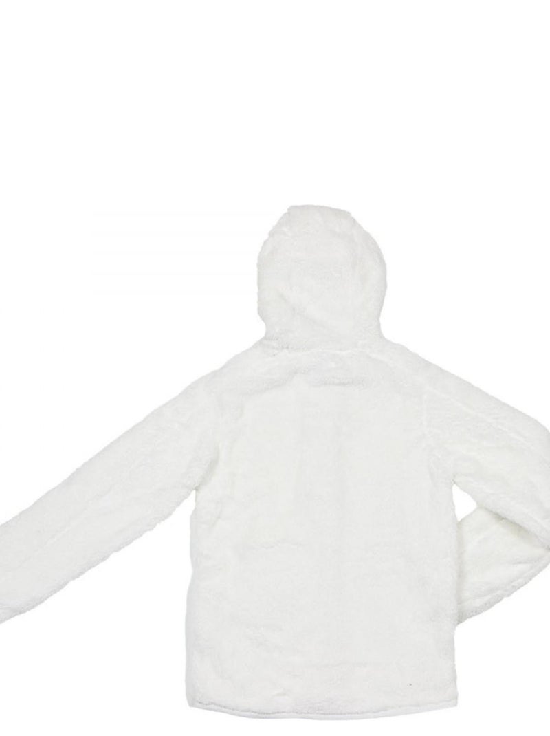 Blouson polaire fille GALANE - PEAK MOUNTAIN Blanc - Kiabi