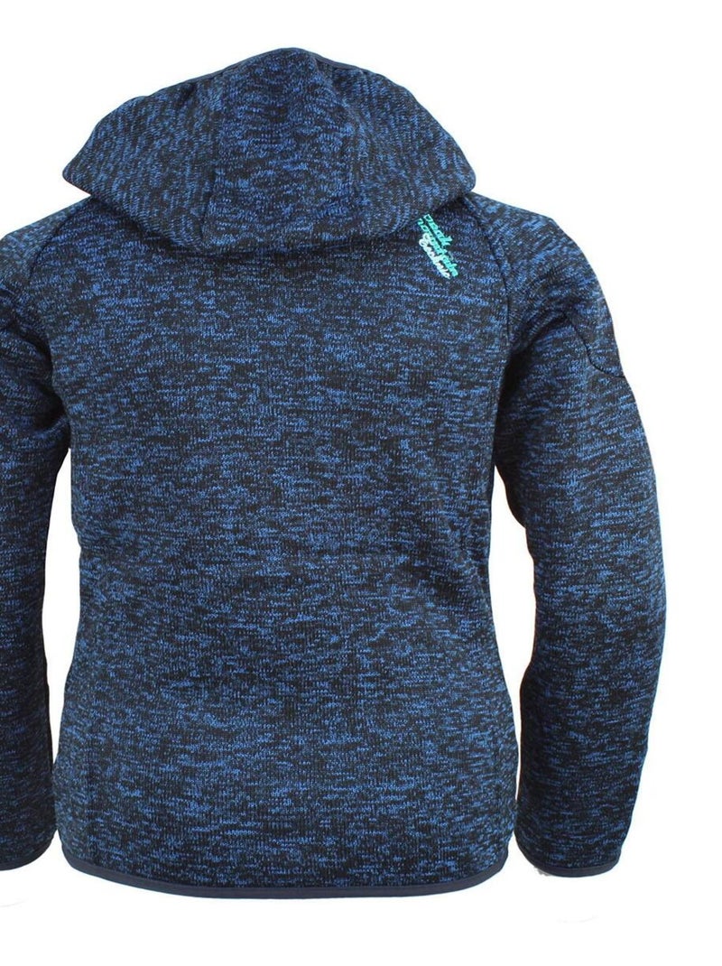 Blouson polaire fille GATORA - PEAK MOUNTAIN Bleu marine - Kiabi