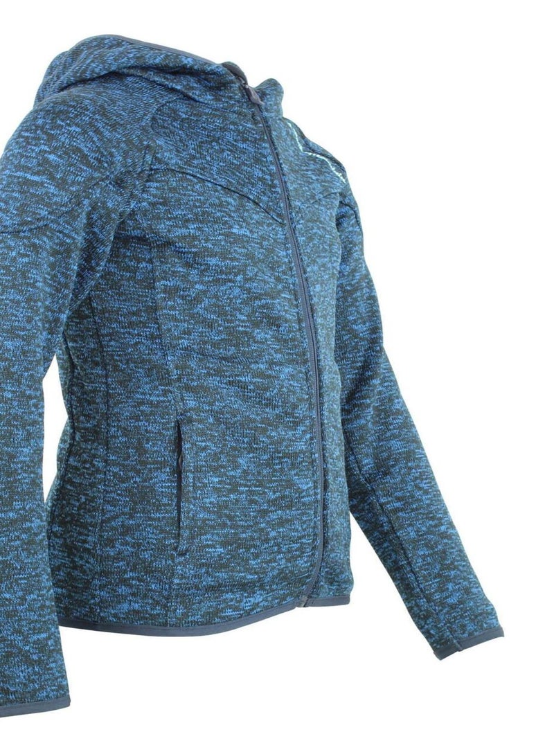 Blouson polaire fille GATORA - PEAK MOUNTAIN Bleu marine - Kiabi