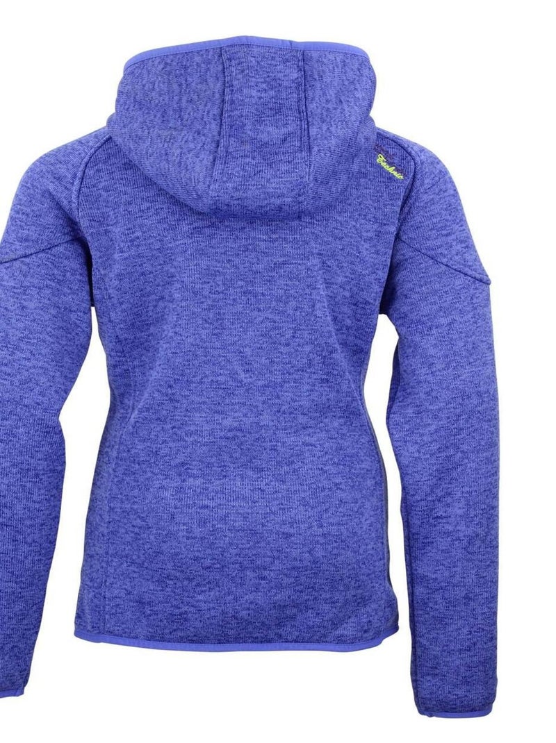 Blouson polaire fille GATORA - PEAK MOUNTAIN Violet - Kiabi