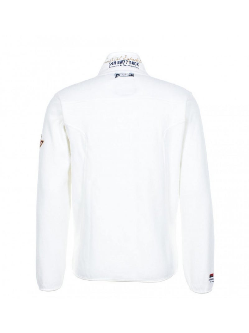 Blouson polaire garçon ECAUBIN - VENT DU CAP Blanc - Kiabi
