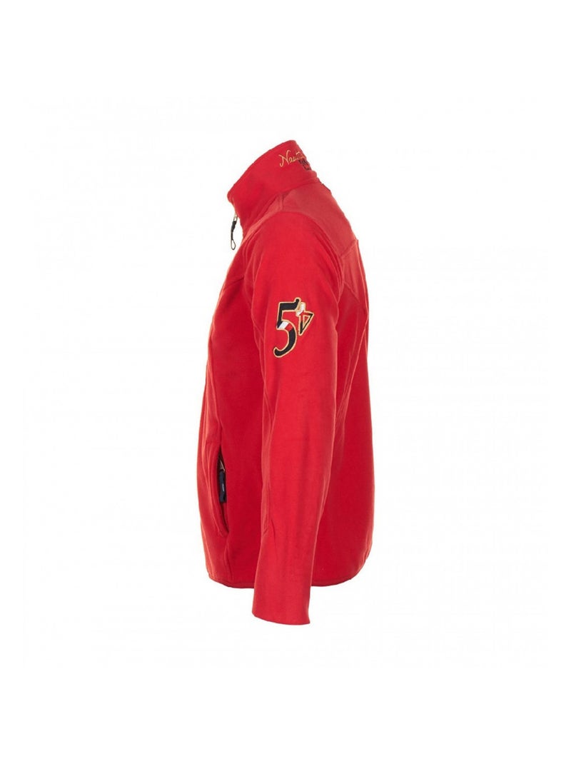 Blouson polaire garçon ECAUBIN - VENT DU CAP Rouge - Kiabi
