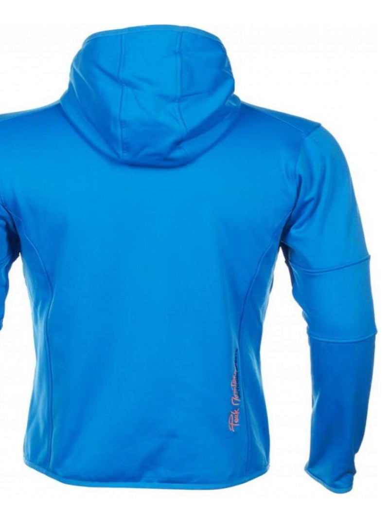 Blouson polar shell   CAMPUS - PEAK MOUNTAIN Bleu - Kiabi