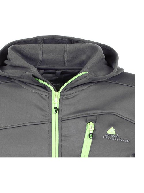 Blouson polar shell   CAMPUS - PEAK MOUNTAIN - Kiabi