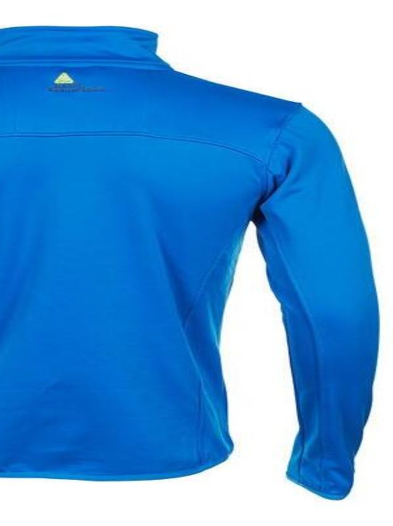 Blouson polar shell   CANTON - PEAK MOUNTAIN Bleu - Kiabi