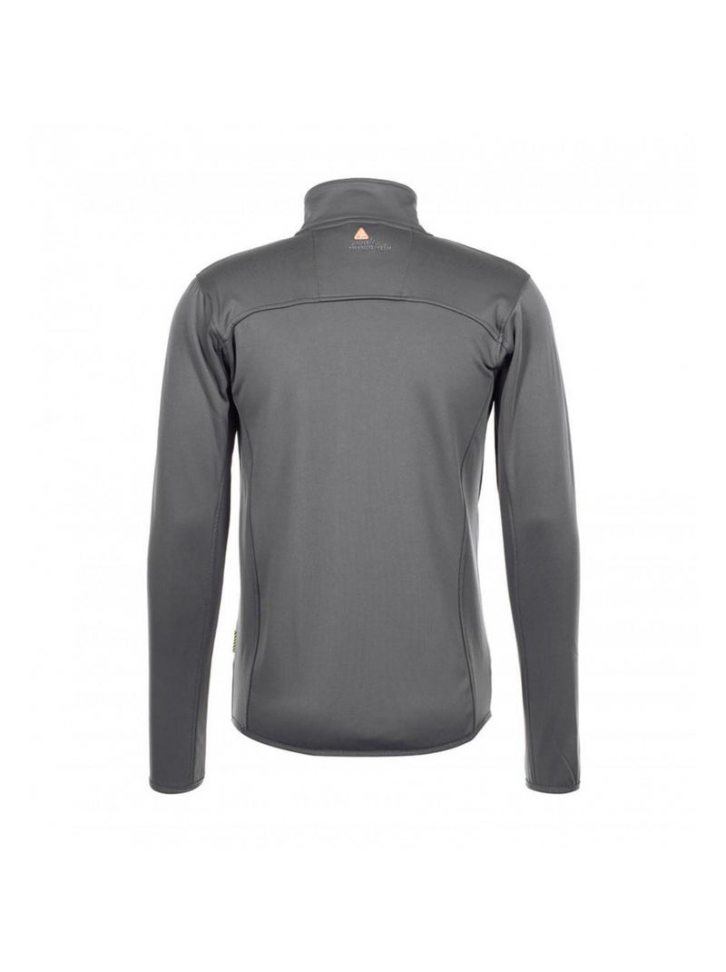 Blouson polar shell   CANTON - PEAK MOUNTAIN Gris - Kiabi
