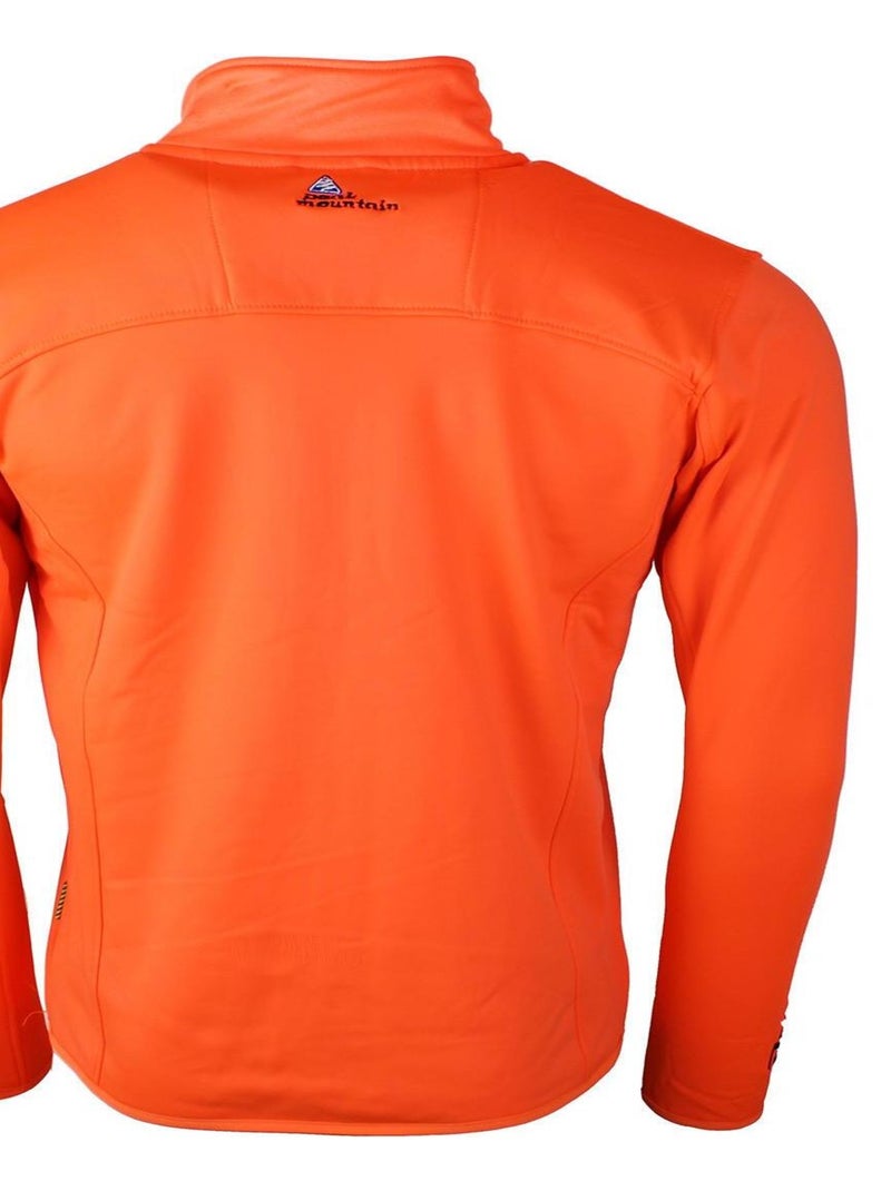 Blouson polar shell   CANTON - PEAK MOUNTAIN Orange - Kiabi