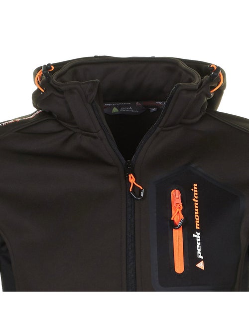 Blouson polar shell   CRISTOL - PEAK MOUNTAIN - Kiabi