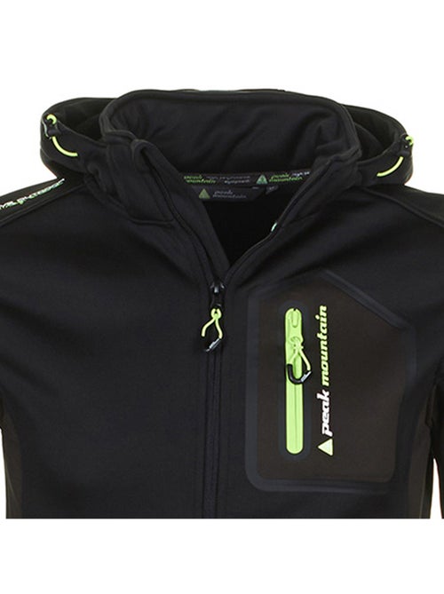 Blouson polar shell   CRISTOL - PEAK MOUNTAIN - Kiabi