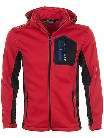 Blouson polar shell CRISTOL - PEAK MOUNTAIN