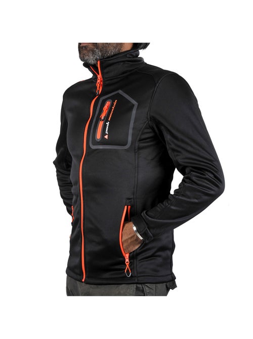Blouson polar shell   CRISTOM - PEAK MOUNTAIN - Kiabi