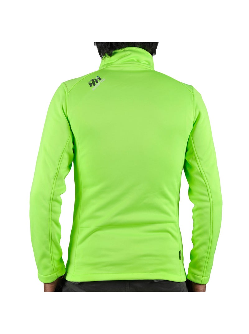 Blouson polar shell   CRISTOM - PEAK MOUNTAIN Vert - Kiabi