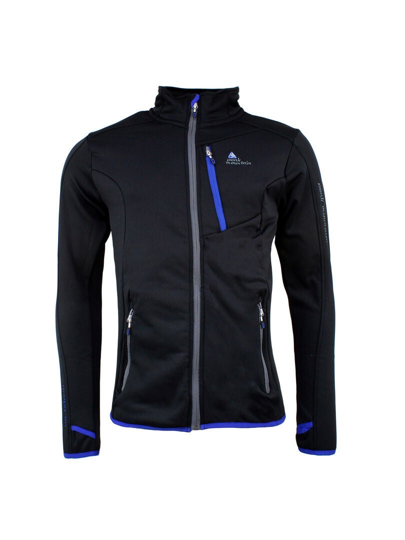 Blouson Polaire Homme Hiver - Sweat à Capuche Père Noël Humoristique Pour Les Fêtes, Cadeau Décontracté