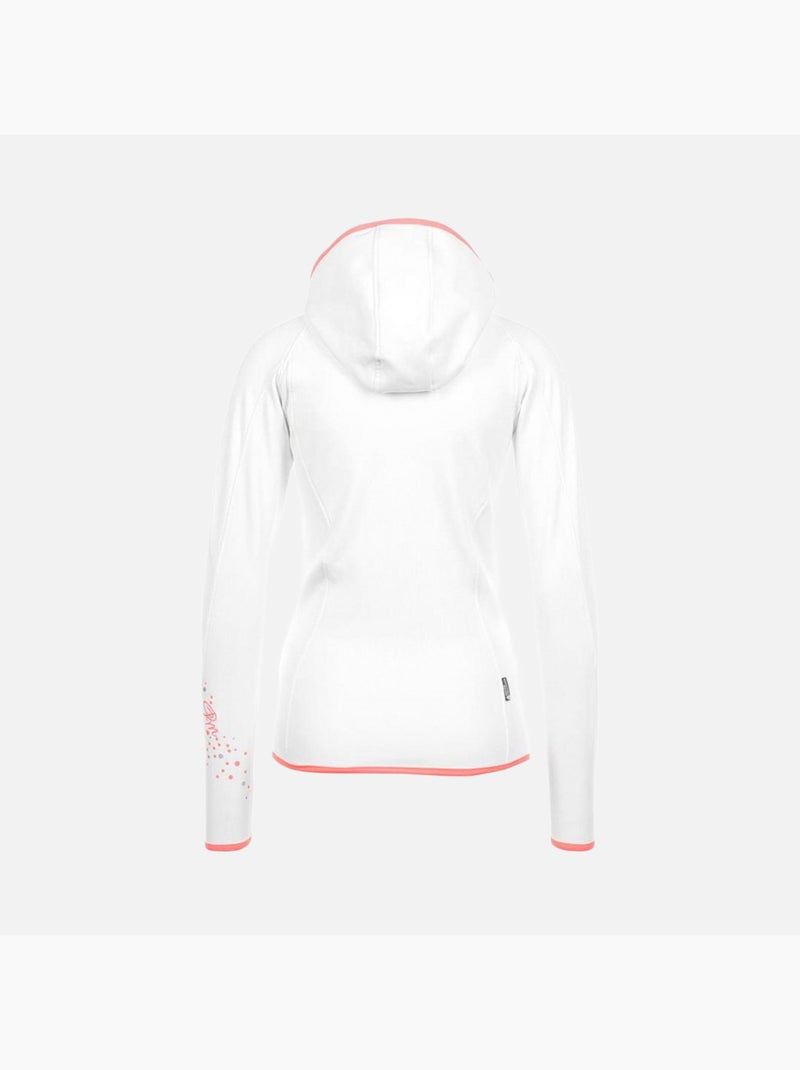 Blouson polarshell   ACAMPUS - PEAK MOUNTAIN Blanc - Kiabi
